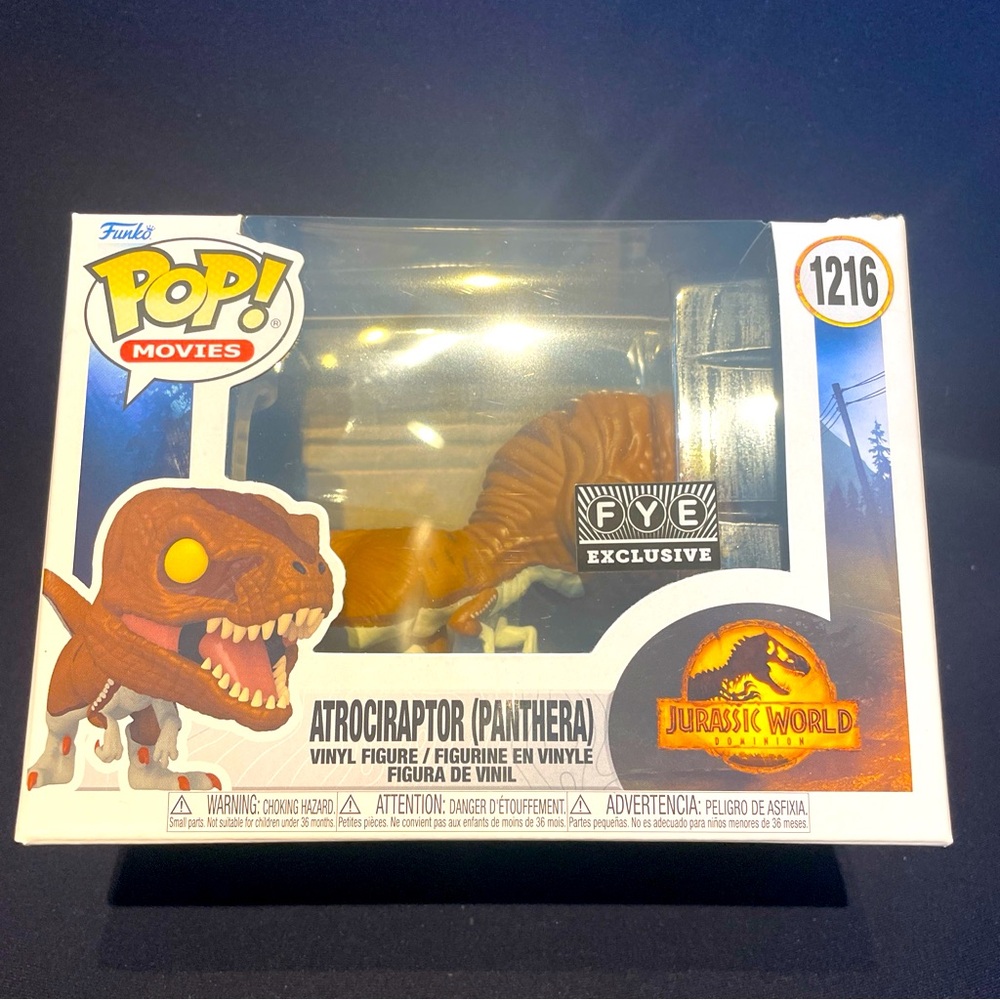 Jurassic World Funko Pop